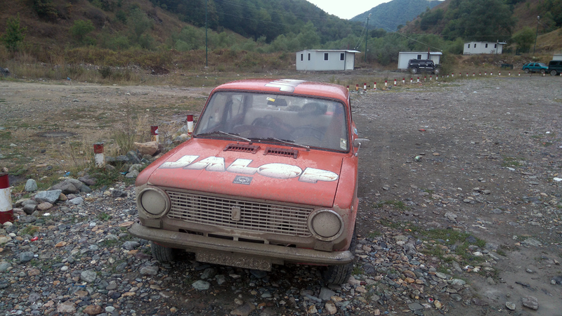Illustration for article titled Today We Enter 'No Man's Land' With Our Lada